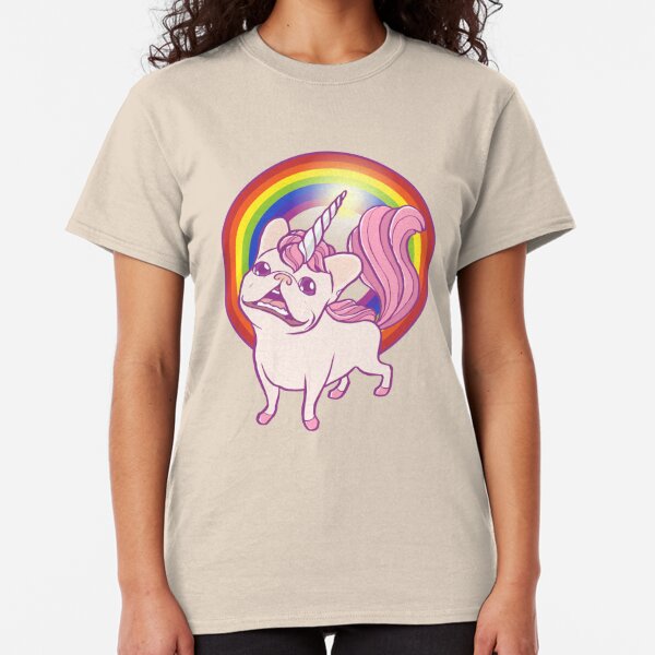 Unicorn Dog T Shirts Redbubble - roblox donut factory tycoon majestic unicorns amy