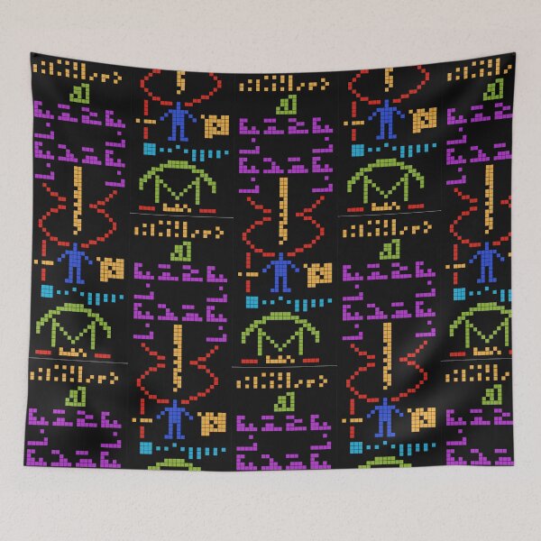 Item preview, Arecibo Message Beamed from the Arecibo Radio Telescope designed and sold by ScienceSource.