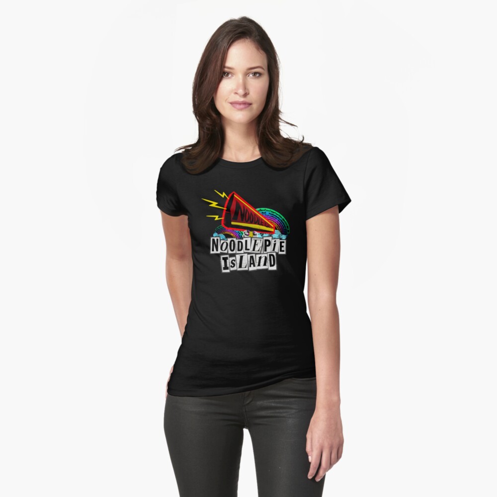 Item preview, Fitted T-Shirt designed and sold by NoodlePieIsland.