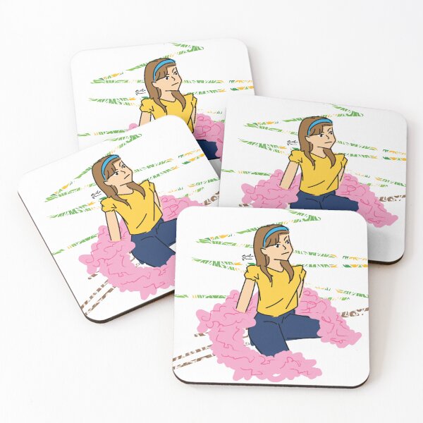 Item preview, Girl with a feather boa designed and sold by mealiebob.