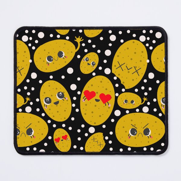 Item preview, Potato Pattern Black designed and sold by racharanha.
