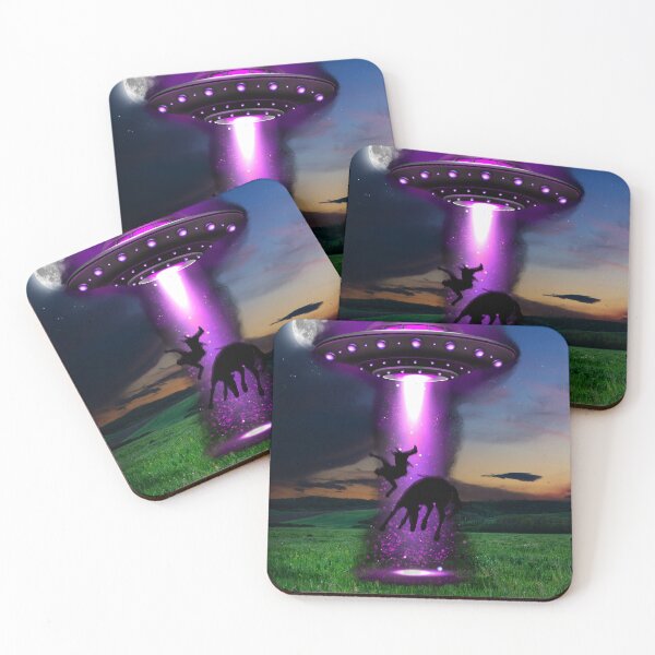 Item preview, Cowboy VS Alien- The Abduction designed and sold by Nutmeg-Emporium.
