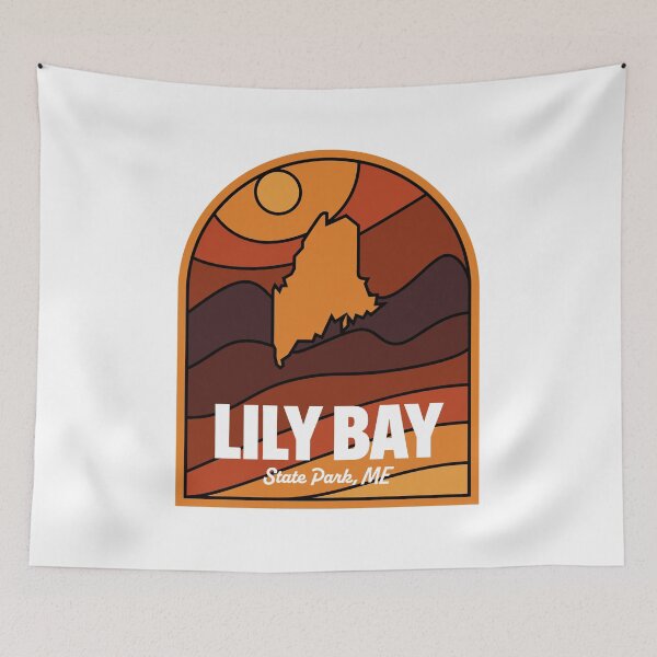 Item preview, Lily Bay State Park Maine designed and sold by HalpinDesign.