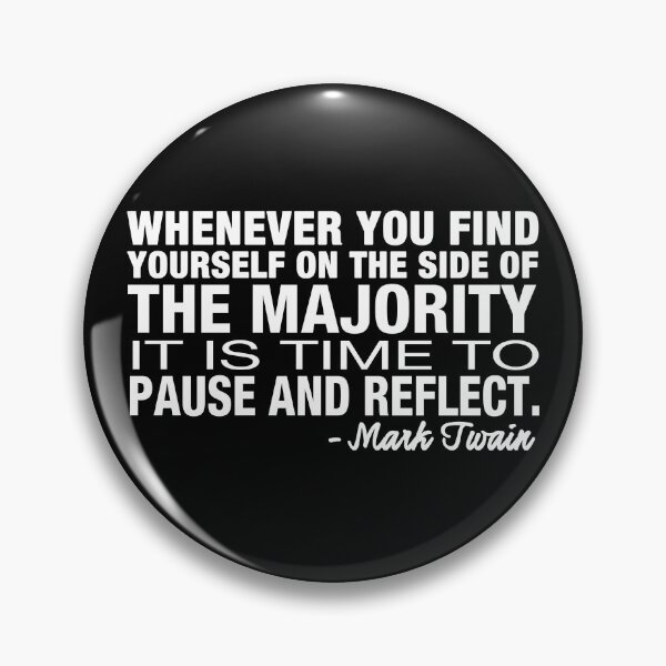 Item preview, Mark Twain Quote designed and sold by Conjuration.