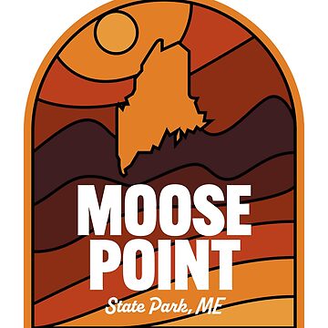 Imagen de la obra Moose Point State Park Maine de HalpinDesign