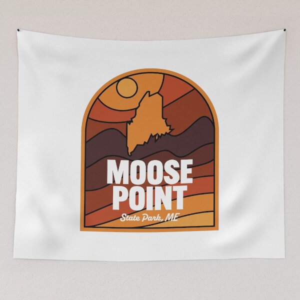 Item preview, Moose Point State Park Maine designed and sold by HalpinDesign.