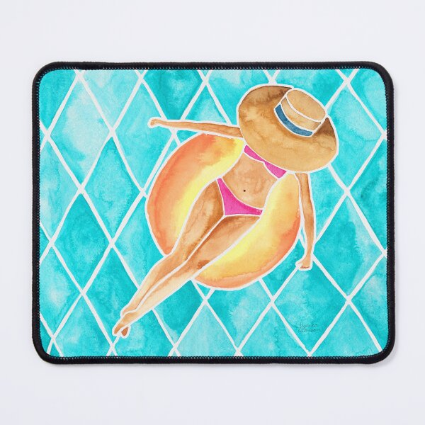 Item preview, Floating In Water - Diamond Tile Background designed and sold by Jesslarsonart.