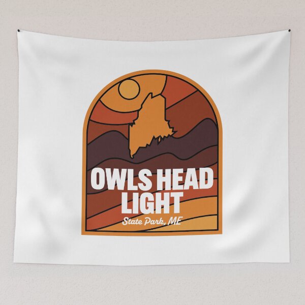 Item preview, Owls Head Light State Park Maine designed and sold by HalpinDesign.