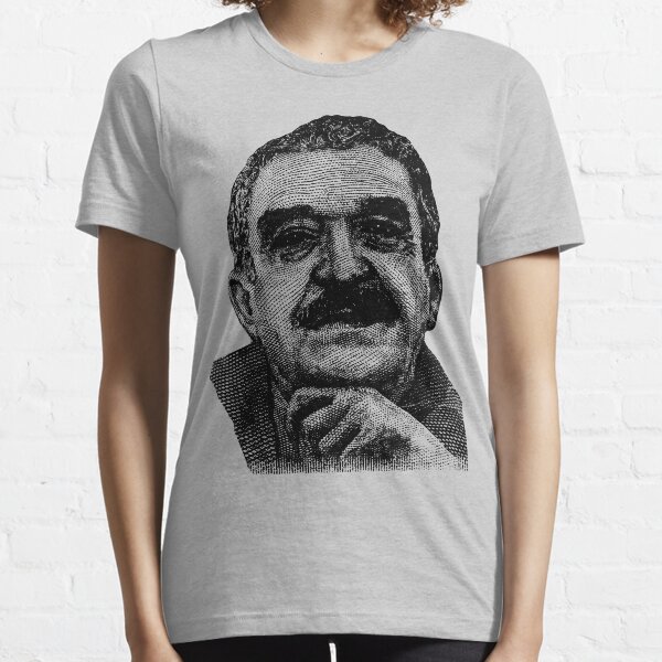 Gabriel Garcia Marquez (Colombian banknote) Black Essential T-Shirt