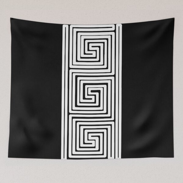 Item preview, Greek pattern bright, greece, geometric, greek outfits designed and sold by Kirei-Lily.