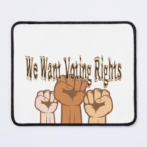 Item preview, We Want Voting Rights designed and sold by elkingo.