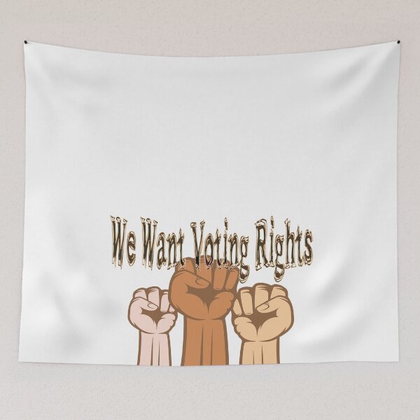 Item preview, We Want Voting Rights designed and sold by elkingo.