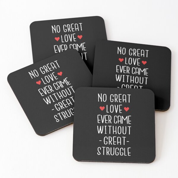 Item preview, No Great Love Ever Came Without Great Struggle - Long Distance Love designed and sold by T-shirt For You.