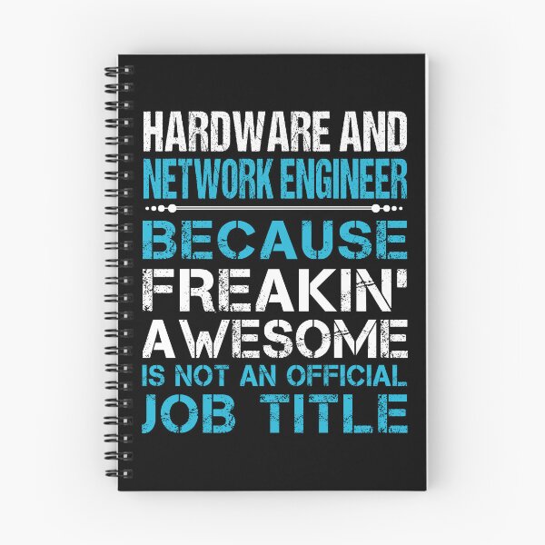 Item preview, Hardware And Network Engineer T Shirt - Freaking Awesome Job Gift Item Tee designed and sold by oetate4774.