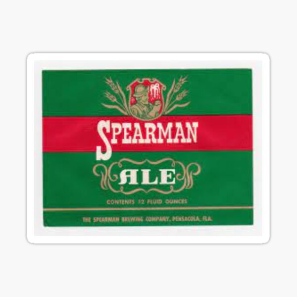 Item preview, Spearman Ale  designed and sold by uniquenostalgia.