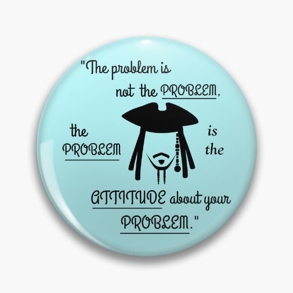 Item preview, The problem is not your problem, your attitude is your problem. designed and sold by atktdesigns.