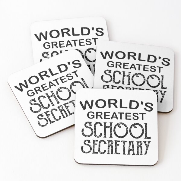 Item preview, Worlds Greatest School Secretary,Funny Appreciation Gift For School Office Worker designed and sold by MoStorish.