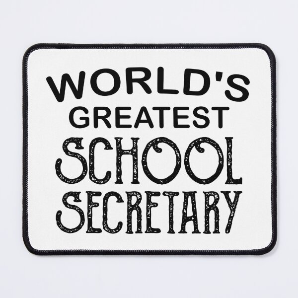 Item preview, Worlds Greatest School Secretary,Funny Appreciation Gift For School Office Worker designed and sold by MoStorish.