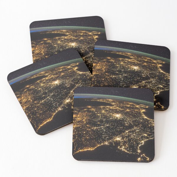 Item preview, Iberian Peninsula at Night, shot from ISS (International Space Station) designed and sold by Raureif.