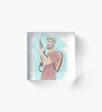Songkran Festival Acrylic Block