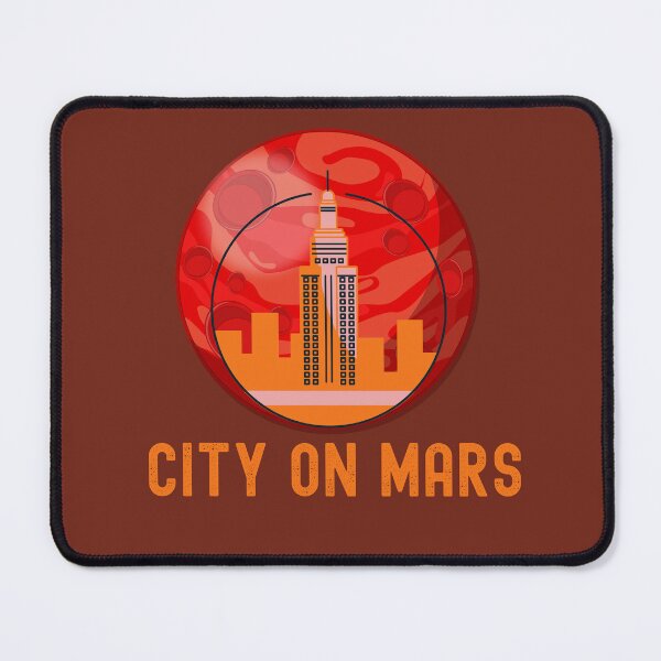 Item preview, City on Mars - Cute Mars designed and sold by Vero De.