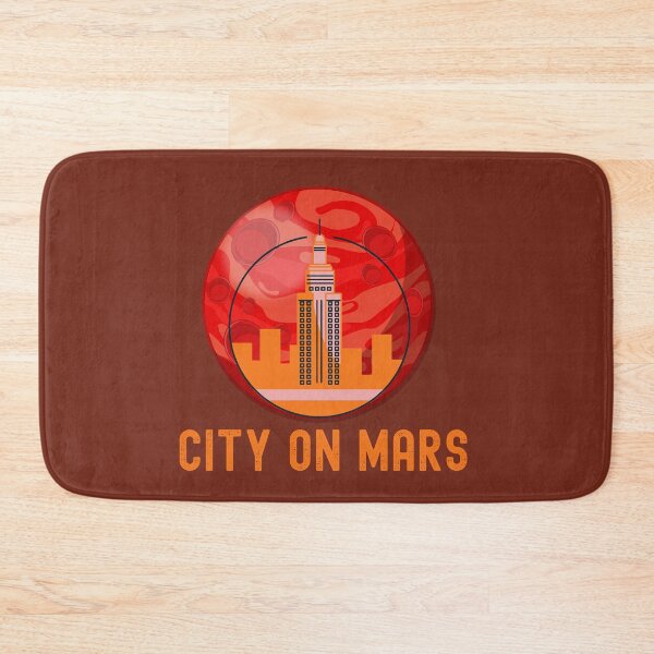 Item preview, City on Mars - Cute Mars  designed and sold by Vero De.