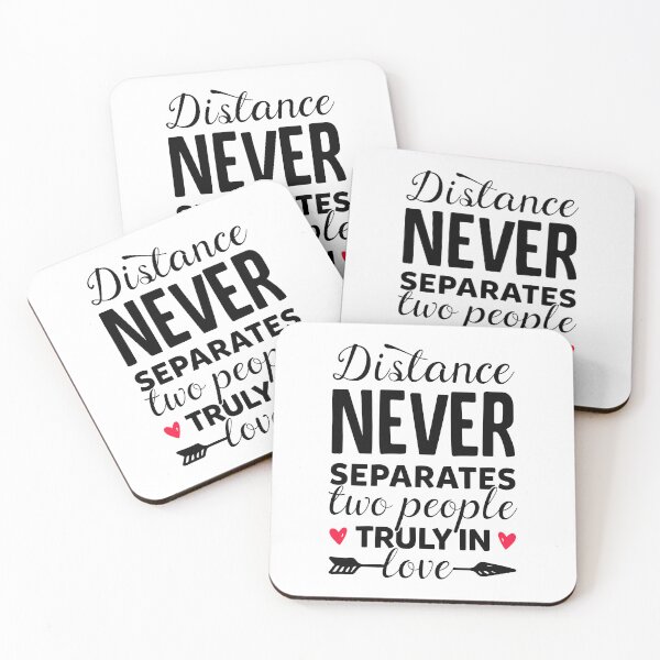 Item preview, Distance Never Separates Two People Truly In Love - Long Distance Love designed and sold by T-shirt For You.