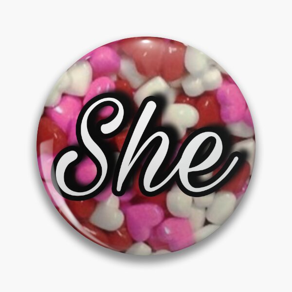 Item preview, Candy heart pronouns  designed and sold by PRONOUNS-R-US.