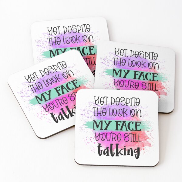 Item preview, Yet Despite The Look On My Face I Sarcastic Funny  designed and sold by younghopes.