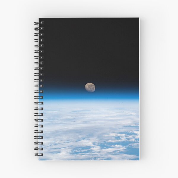 Item preview, The waning gibbous Moon above the Earth's horizon (view from International Space Station) designed and sold by Raureif.