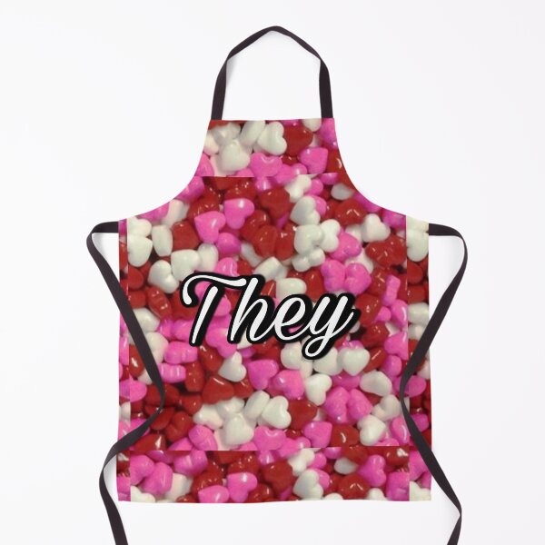 Item preview, Candy heart gender fluid designed and sold by PRONOUNS-R-US.