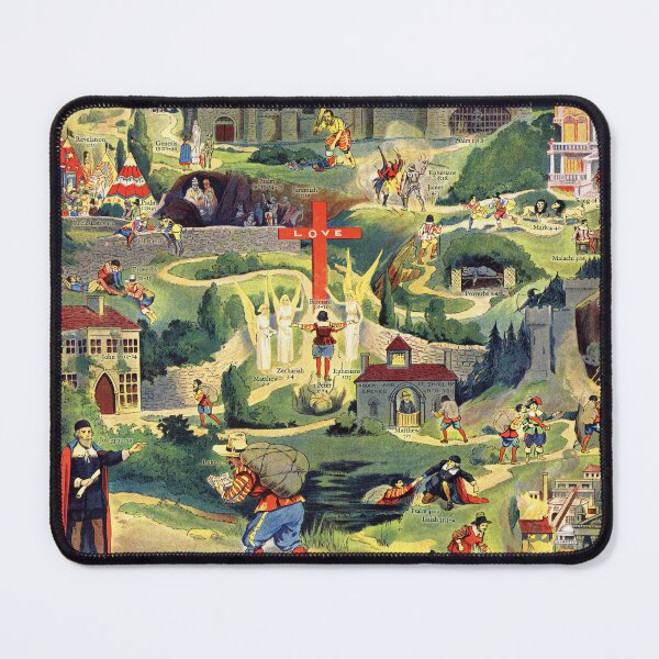 Item preview, The Pilgrims Journey - with Scripture Texts designed and sold by Pictures With A Message.