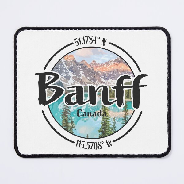 Item preview, Banff Design with Latitude and Longitude designed and sold by Redneck Designs.