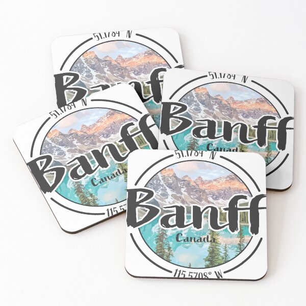 Item preview, Banff Design with Latitude and Longitude designed and sold by Redneck Designs.