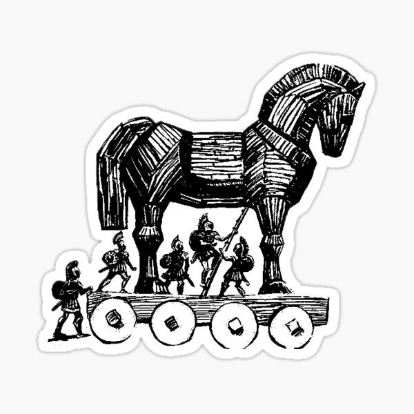 Item preview, Trojan Horse designed and sold by whitearmed-hera.