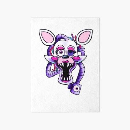 Vanny and Glitchtrap FNAF Art Board Print for Sale by GalaxisArt