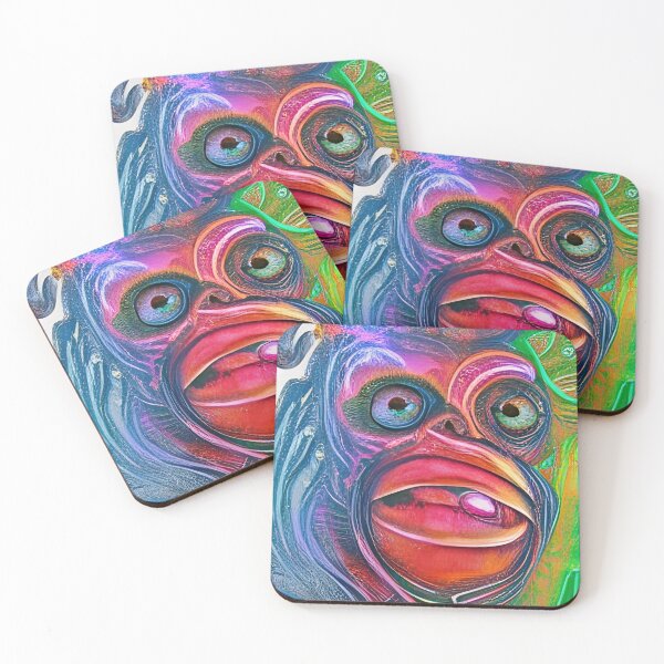 Item preview, Psychedelic Ape #1  designed and sold by Astral8Art.