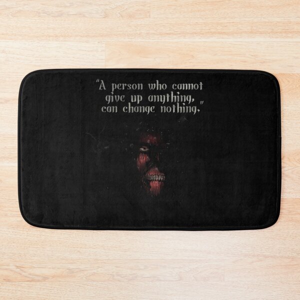 Item preview, Att. On Titan Quote Anime Fan Art designed and sold by SeriesFilQuotes.