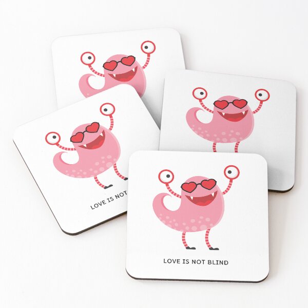 Item preview, Monster Valentines | Love is not blind designed and sold by I'm  Redz.