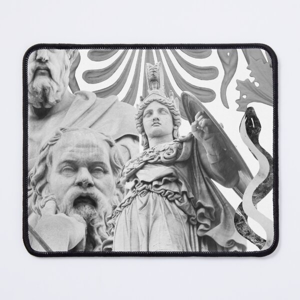 Item preview, Socrates, Plato & Athena Owl Glam #1 #wall #art designed and sold by Anita's & Bella's Art.