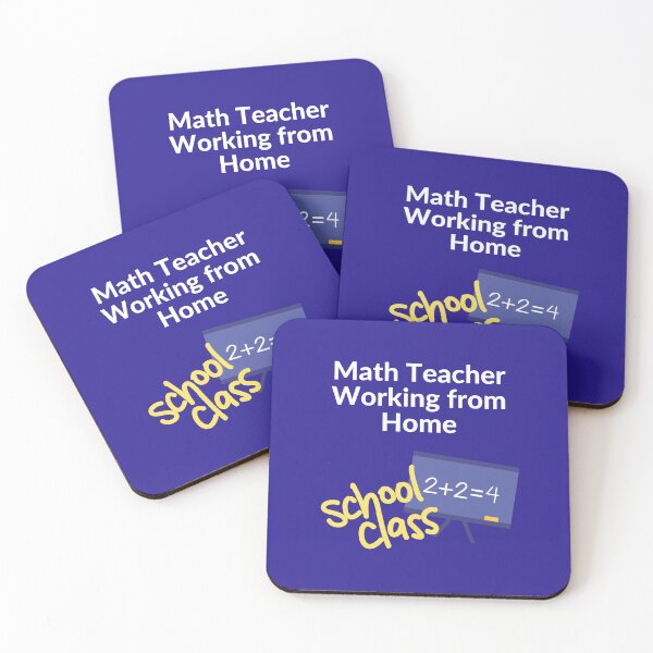 Item preview, Math Teachers working from home during the COVID Pandemic designed and sold by 3TFashion.