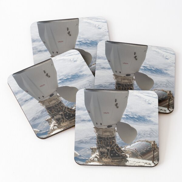 Item preview, The SpaceX Cargo Dragon is pictured docked to the ISS (International Space Station) designed and sold by Raureif.