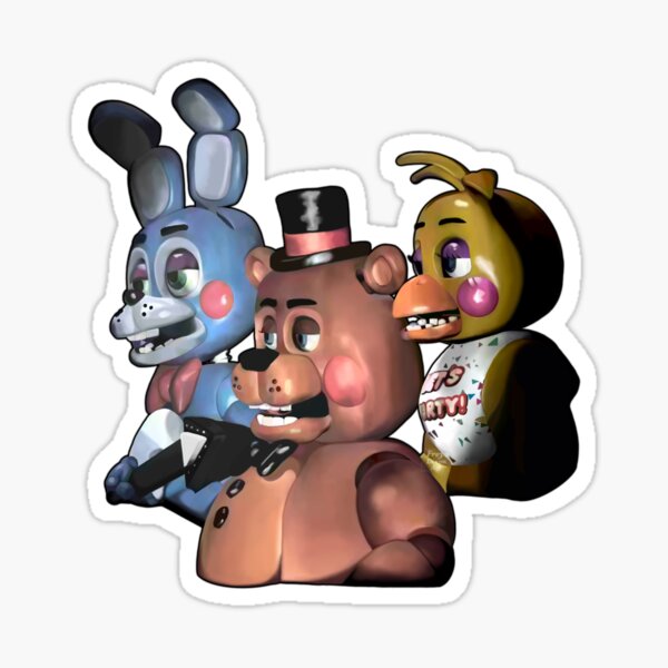 Five Night's at Freddy's 2 Toy Animatronic Stickers Sticker for