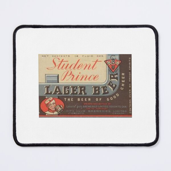 Item preview, Student Prince Lager Beer designed and sold by uniquenostalgia.