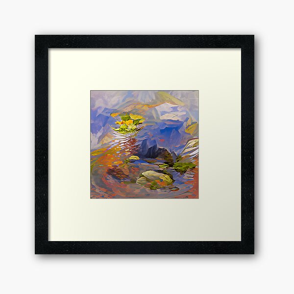 Item preview, Pond In The Mountains designed and sold by Kartay.