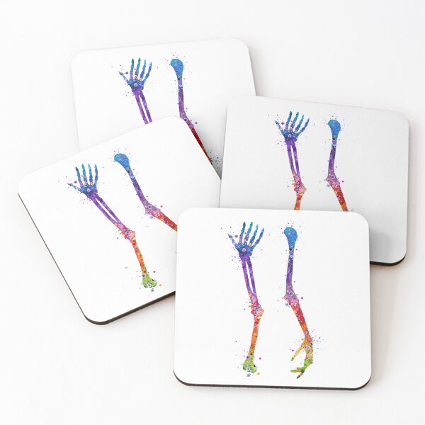 Item preview, Arm Bones Colorful Watercolor Anatomy designed and sold by LotusGifts.