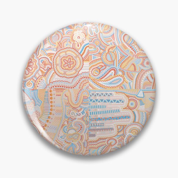 Artikelvorschau, pastell zendoodle entworfen und verkauft von lisahiselius.