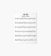 fur elise partiture viola Art Board