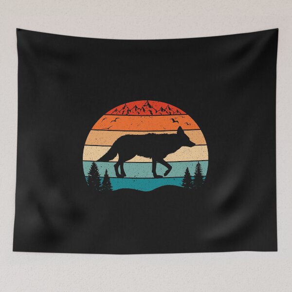 Item preview, Coyote Sunset, Coyote Lover, Coyotes Gifts #2 designed and sold by SalahBlt.