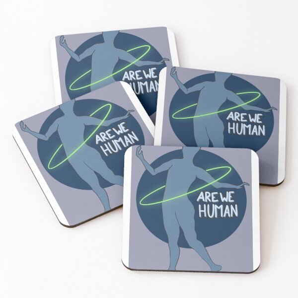 Item preview, Are we human graphic designed and sold by lisahiselius.